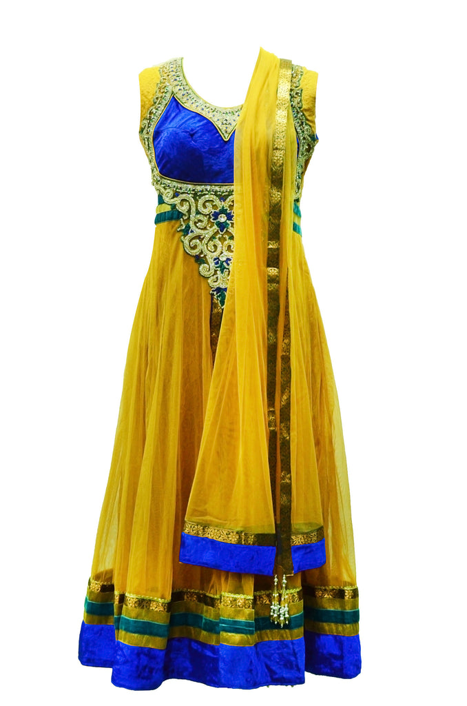 Fabulous Yellow Anarkali