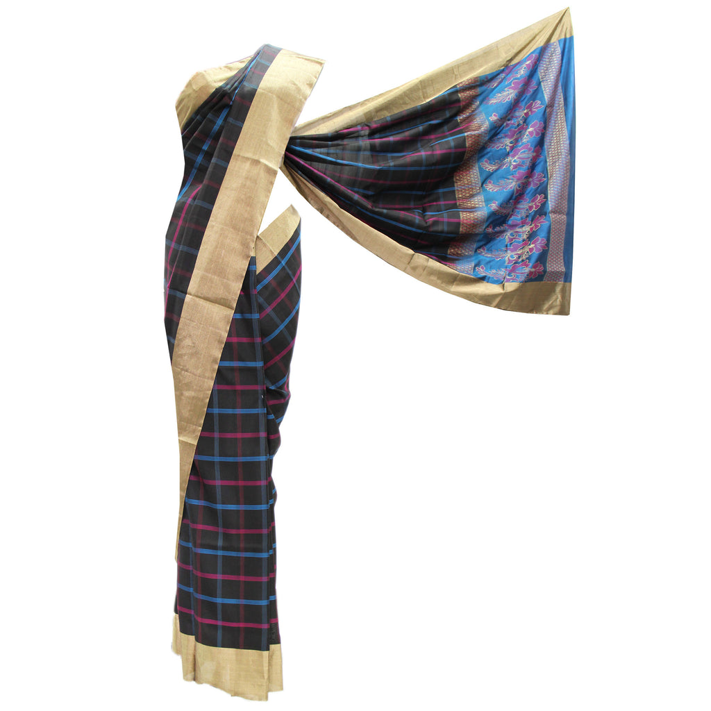 Trendy Black Kanjivaram Silk saree