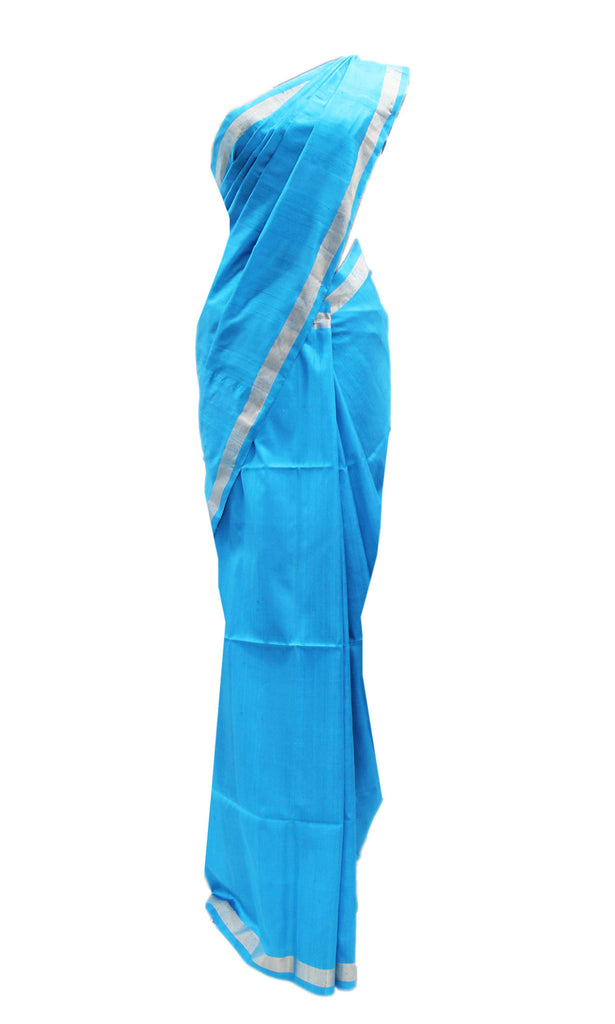 Resplendent Royal Blue Kanjivaram Saree