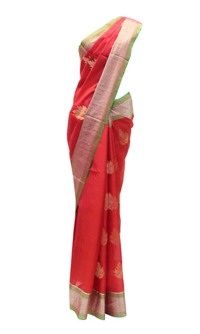 Ravishing Purple-pink Kanjivaram Saree