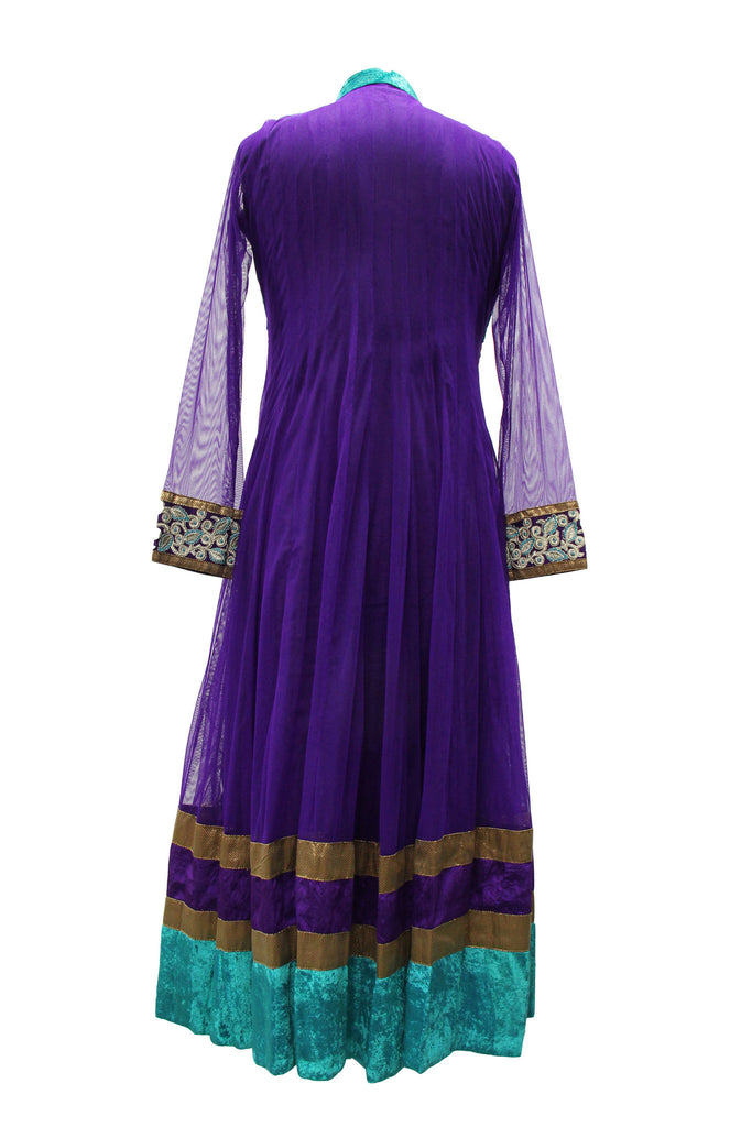 Pleasing Purple Anarkali