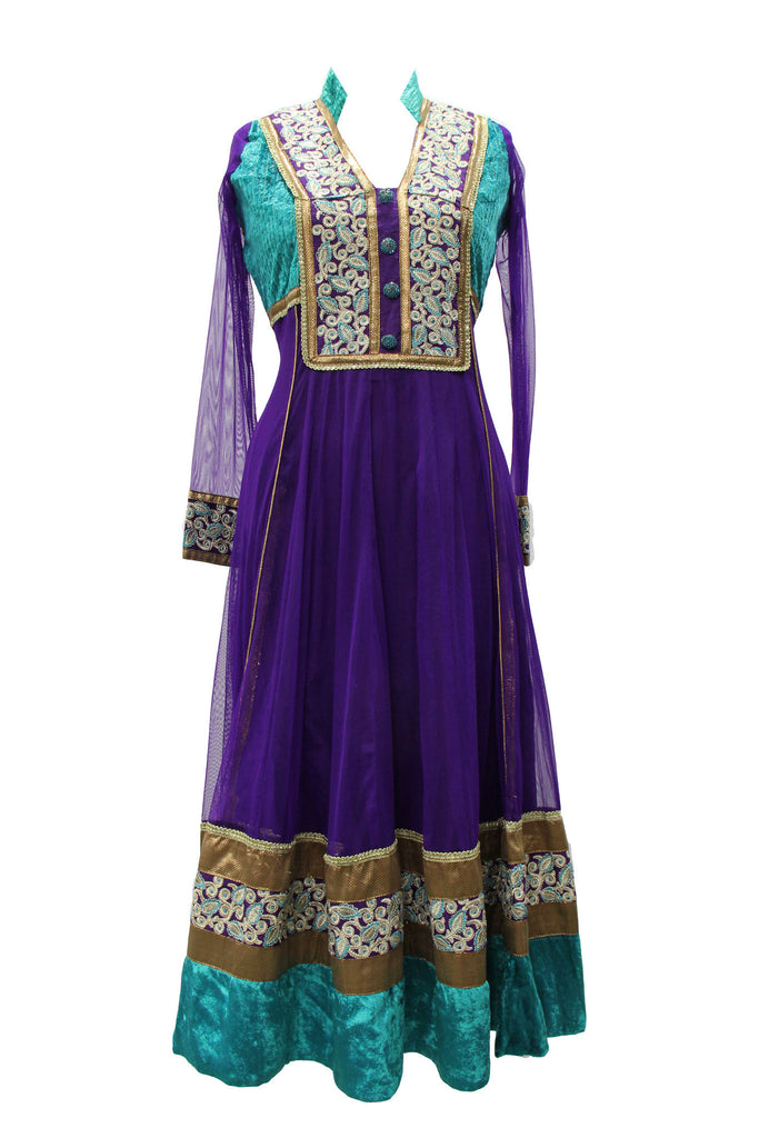 Pleasing Purple Anarkali