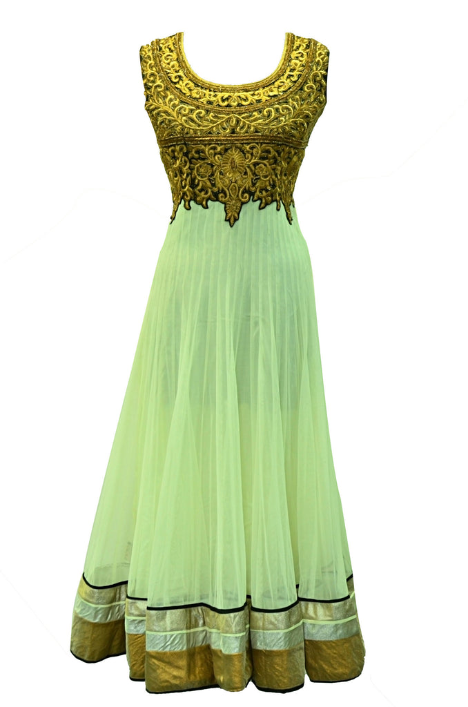 Royal White Anarkali