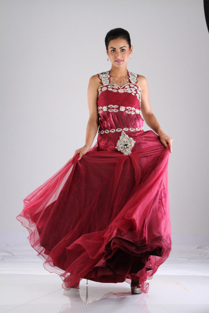 Ravishing Red evening gown