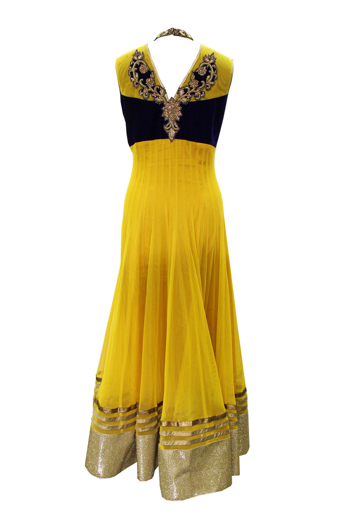 Marvelous Yellow Anarkali