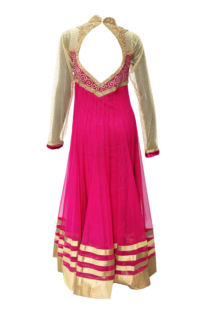 Dazzling Dark Pink Anarkali