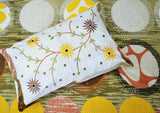Multicolor circular print pure cotton kingsize bed sheet