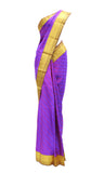 Poise Purple Kanjivaram Saree