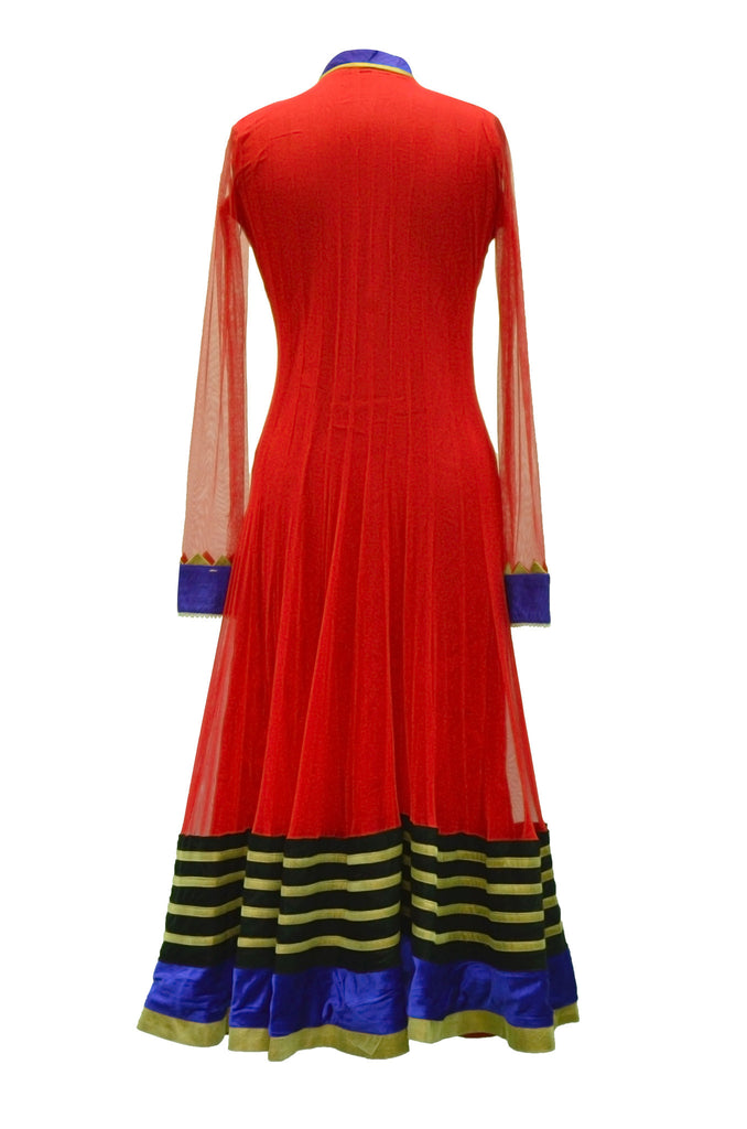Royal Red Anarkali Dress