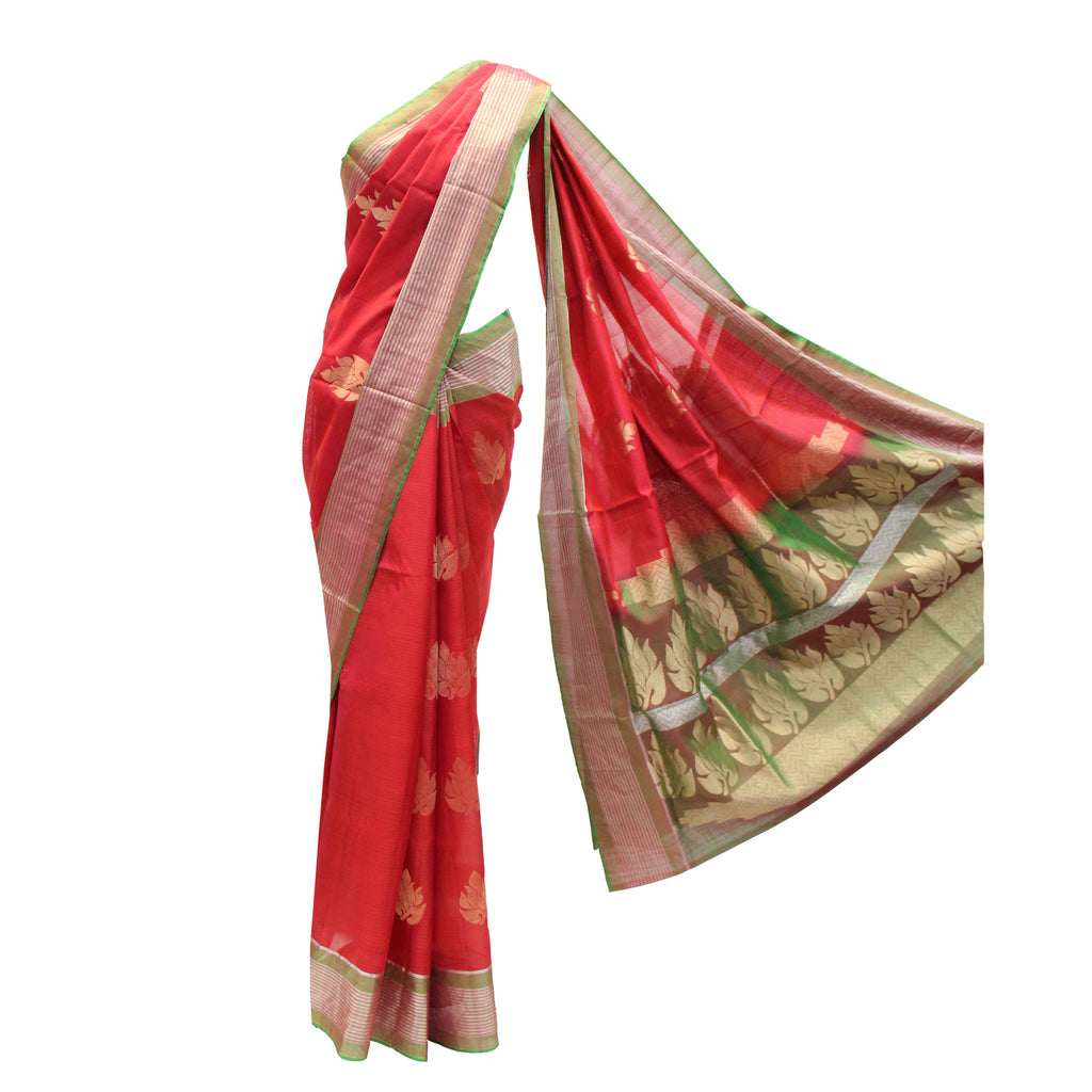 Royal Red Kanjivaram  Saree