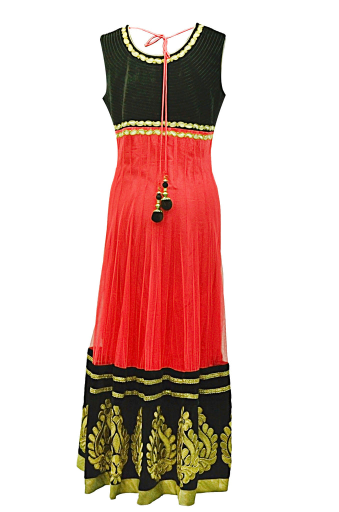 Ravishing Burnt Orange Anarkali