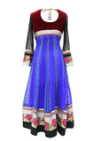 Beautiful Blue Anarkali