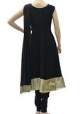 Black georgette anarkali dress