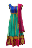 Ravishing Rama green Anarkali