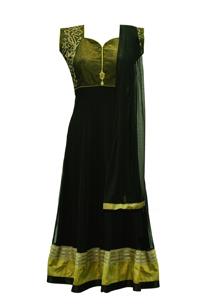 Beautiful Black Anarkali