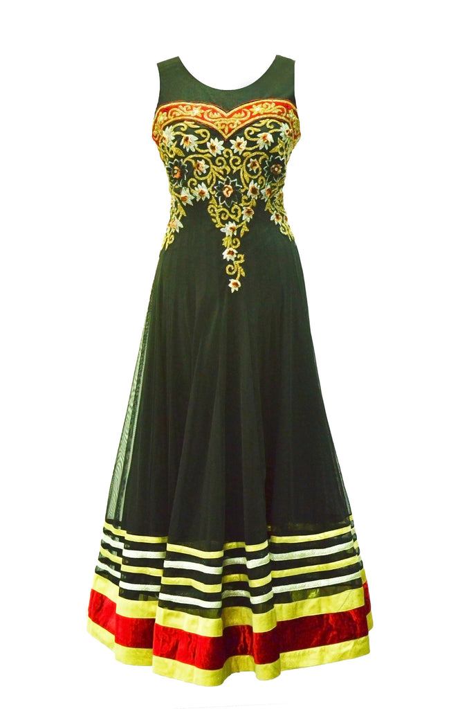 Magnificent Black Anarkali