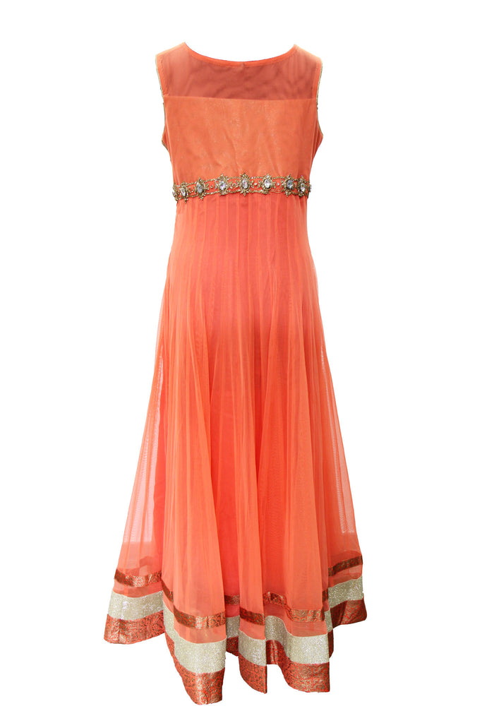 Fabulous Peach Anarkali