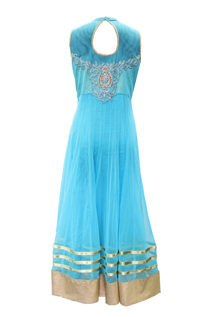 Gorgeous Blue Anarkali