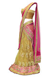 Charming Cream Wedding Lehenga