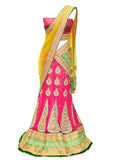 Sizzling Pink Bridal lehenga