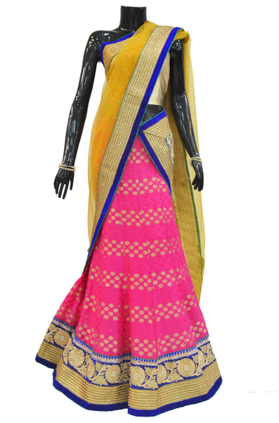 Modish Neon Pink Lehenga