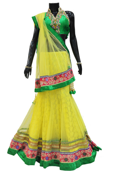 Fetching Lemon Yellow Lehenga