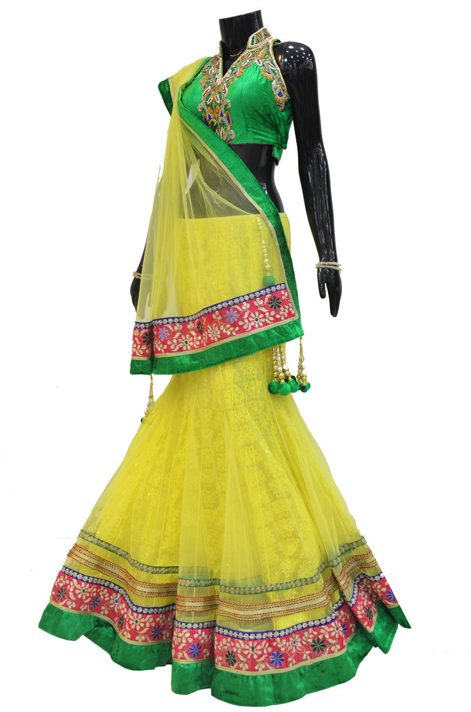 Fetching Lemon Yellow Lehenga