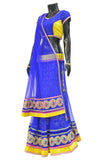 Bhavish Admirable Ink Blue Lehenga