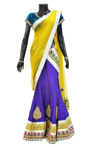 Admirable Purple Designer Lehenga