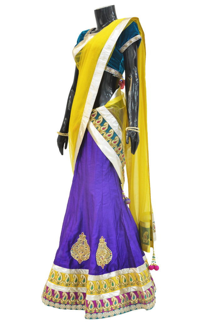 Admirable Purple Designer Lehenga