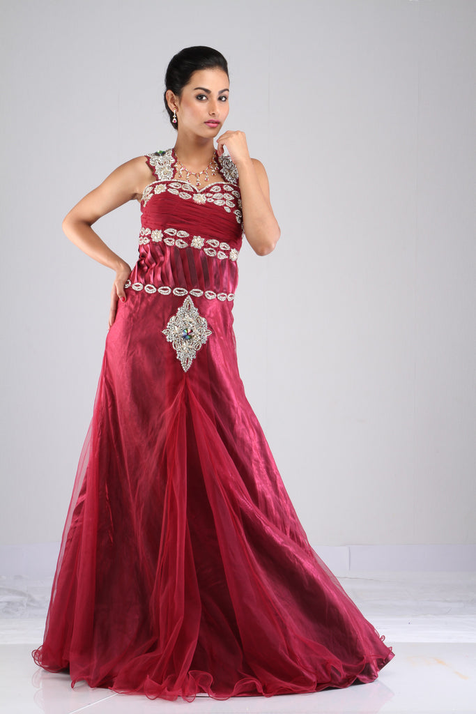 Ravishing Red evening gown