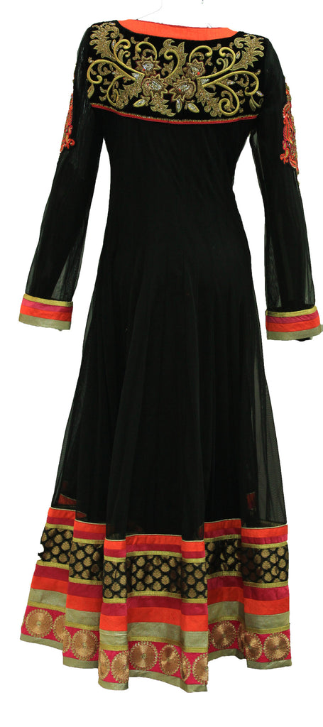 Beguiling Black Anarkali Dress