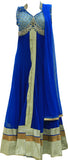 Resplendent Royal Blue Anarkali