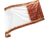 Elegant White Kanjiavarm Saree