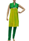 Neon color polka dots masaba print kurti dress