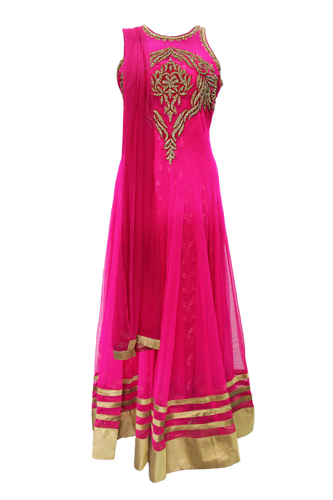 Bewitching Pink Anarkali