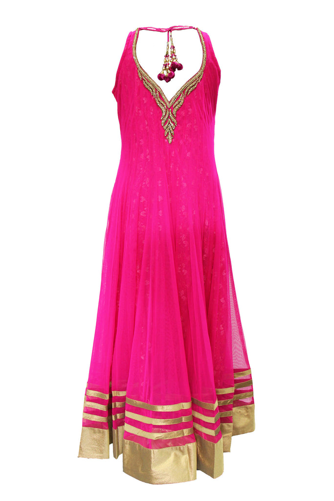 Bewitching Pink Anarkali