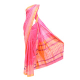 Exquisite Pink Kanjivaram Saree