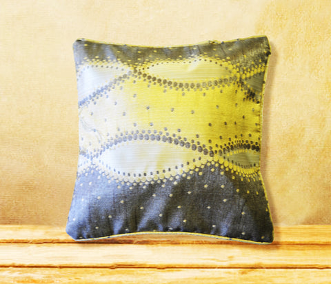 Beige cotton designer cushion cover