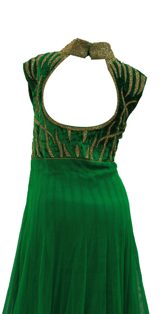 Beautiful Green Anarkali