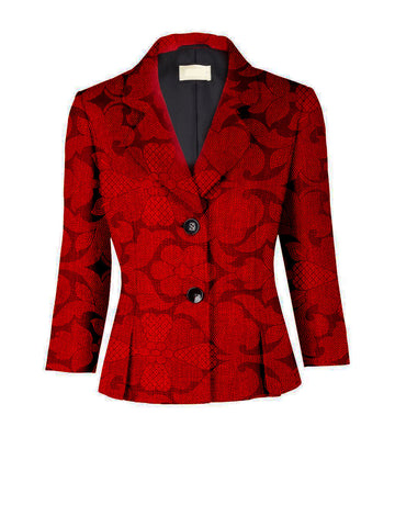 Resplendent Red Blazer