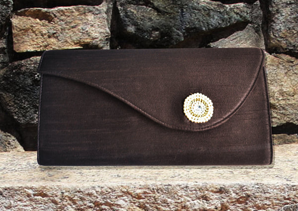 Brown clutch