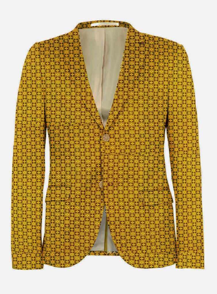 Delightful Yellow Blazer